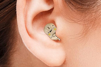 Rechargeable Digital Hearing Aids In-Ear Invisible Sound Voice Amplifier-Cuticolor