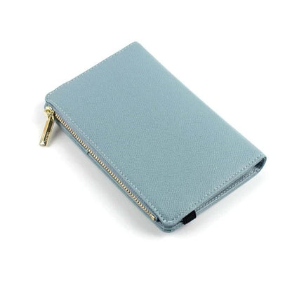 RFID Blocking Passport Holder Card Holder Travel Wallet Blue
