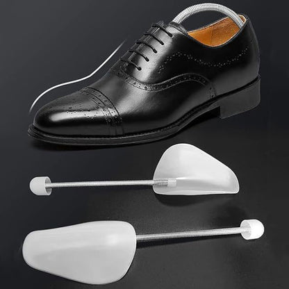 5 Pairs Adjustable Plastic Shoe Trees Shoe Stretcher For Men And Women-White