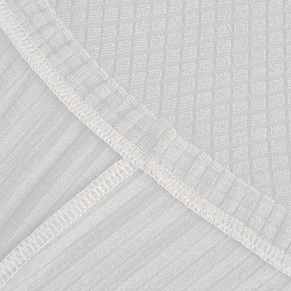 4Pcs Stretch Chair Slipcover Chair Covers Furniture Protector -White