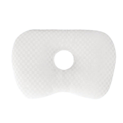 Ear Piercing Pillow with Hole Soft Ear Pillow for Side Sleepers White
