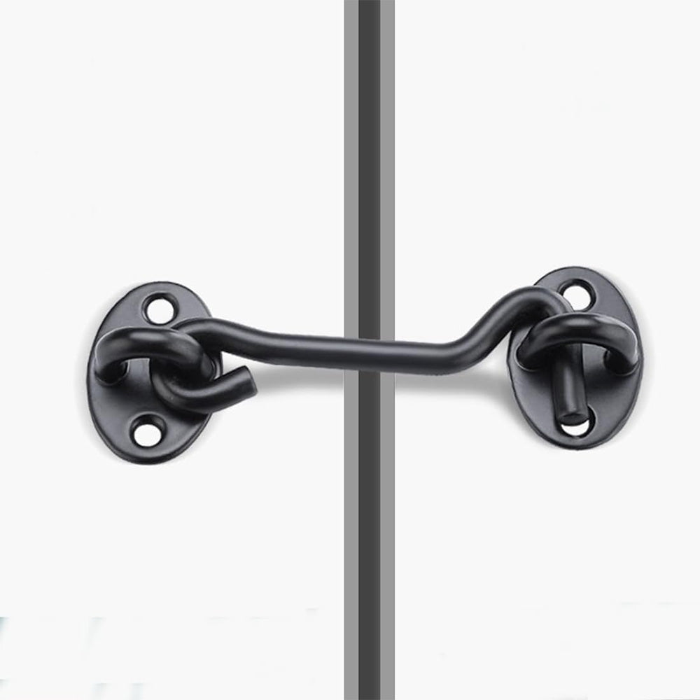 2PCS Stainless Steel Gate Latch Cabin Hook And Eye Latch Lock For Barn Door