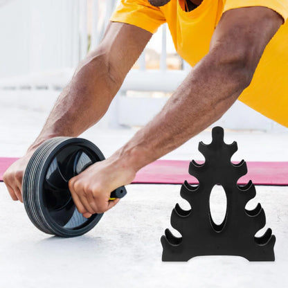 5-Tier Dumbbell Rack for Small Weights Home Gym Storage Organizer