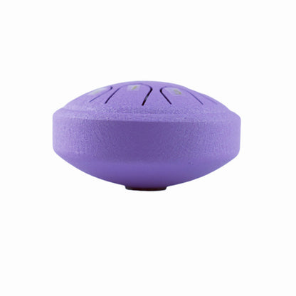 8-Note Rain Drum Steel Tongue Drum Rain Chime for Outside Garden Purple
