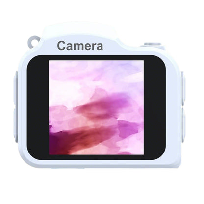 Mini Keychain Camera 4K Digital Camera Pocket-Sized Camera for Birthdays Gifts -White