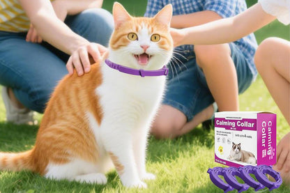 4Pcs Calming Collar for Dogs Dog Pheromone Calm Collars Relief Anxiety-Purple