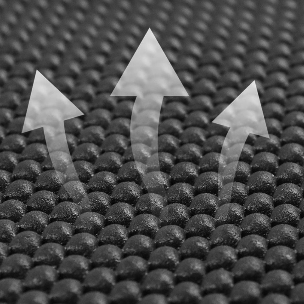 Non-Adhesive Drawer and Shelf Liner for Cabinet Wardrobe -Black