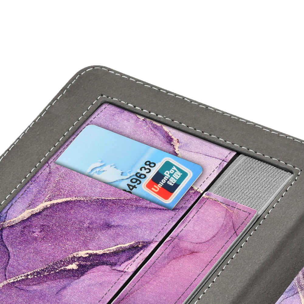 Case for Kindle Paperwhite 6 with Hand Strap Stand 7 Inch-Purple