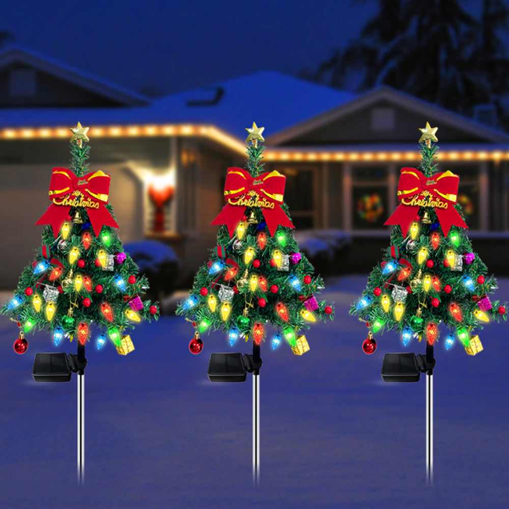 Christmas Tree Outdoor Solar Lights ¨C Waterproof Yard Garden & Lawn Decoration Style 2