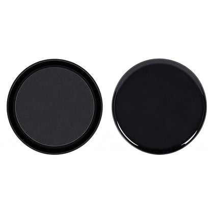 8 Piece Furniture Sliders Reusable Pads for Hardwood Floors and Carpet -Black