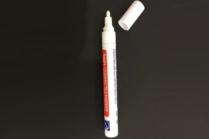 10 Pieces Tile Pen Wall Grout Restorer Pen Repair Marker Grout Filler Pen-White