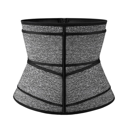 Sweat Waist Trainer for Women ¨C Sauna Sweat Belt Slim Body Shaper Corset Grey