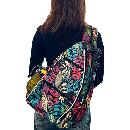 Pickleball Bag Pack Reversible Backpack Travel Sports Sling Bag Style 1