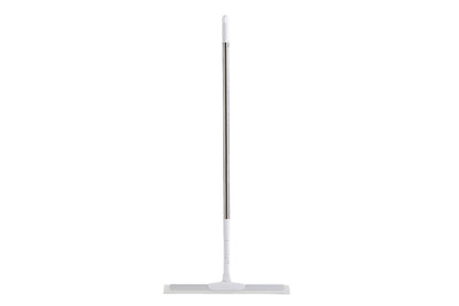 Telescopic Long Handle Floor Squeegee Scrubber - White