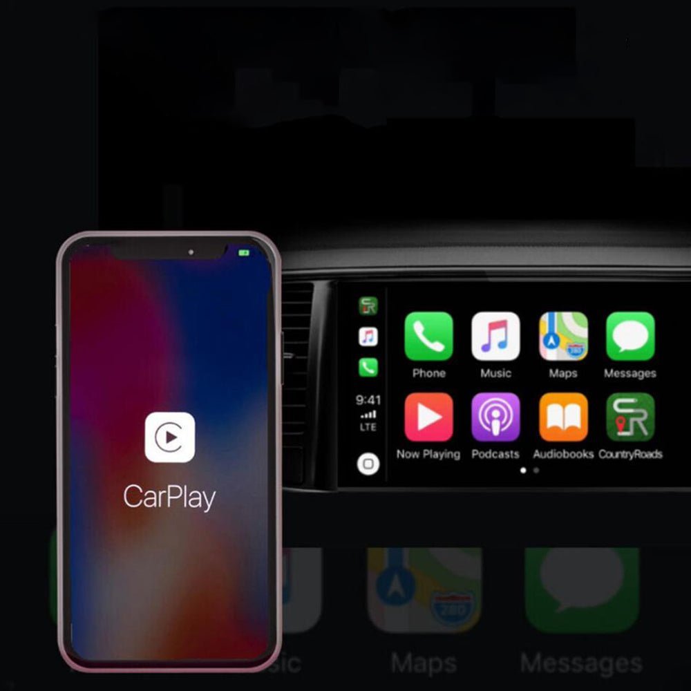 2 in-1 Wireless WiFi CarPlay Adapter Plug and Play Bluetooth Android Auto Car Dongle Connect Box