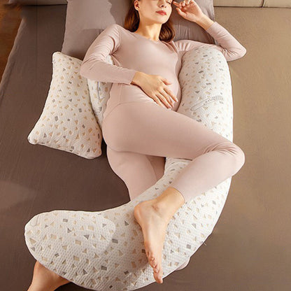 Side Pregnancy Pillows for Pregnant Women Maternity Pillow Support for Waist Leg Back Light Grey