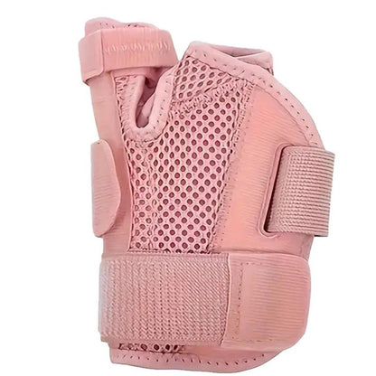 Thumb Brace Removable Thumb Spica Splint for Left Right Hand Pink