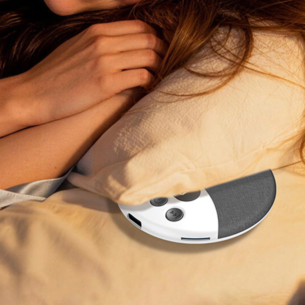 Under Pillow Bluetooth Sleep Speaker Wireless Bone Conduction Pillow Speaker-Black