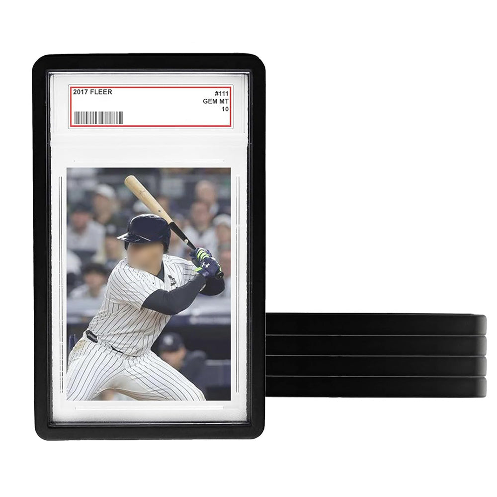 Graded Card Protector Cover for PSA Card Cases Protective Sleeve-Black