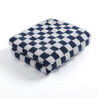 4Pcs Set Absorbent Hand Towels Soft Fleece Face Towels for Bathroom Kitchen Gym