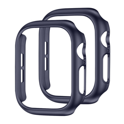 2 X Watch Case for Apple Watch S12 Scratch Resistant Watch Screen Protector Blue 42mm