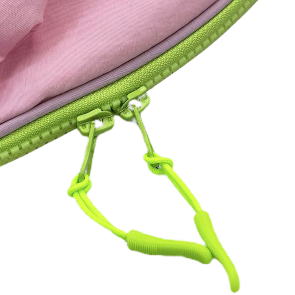 3-in-1 Clam-Shaped Underwear Bra Panty and Sock Travel Storage Bag - Pink