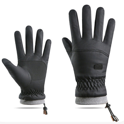 Pair of Winter Ski Gloves for Men Women Touch Screen Cycling Driving Gloves Black