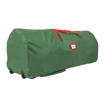 Rolling Christmas Tree Storage Bag Handy with Handle for Easy Carry Green