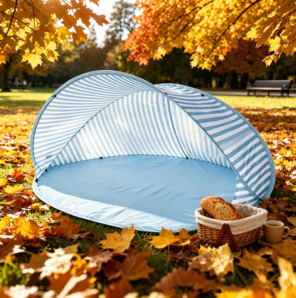 Pop Up Beach Sun Shade Tent for 1 to 2 People - Blue
