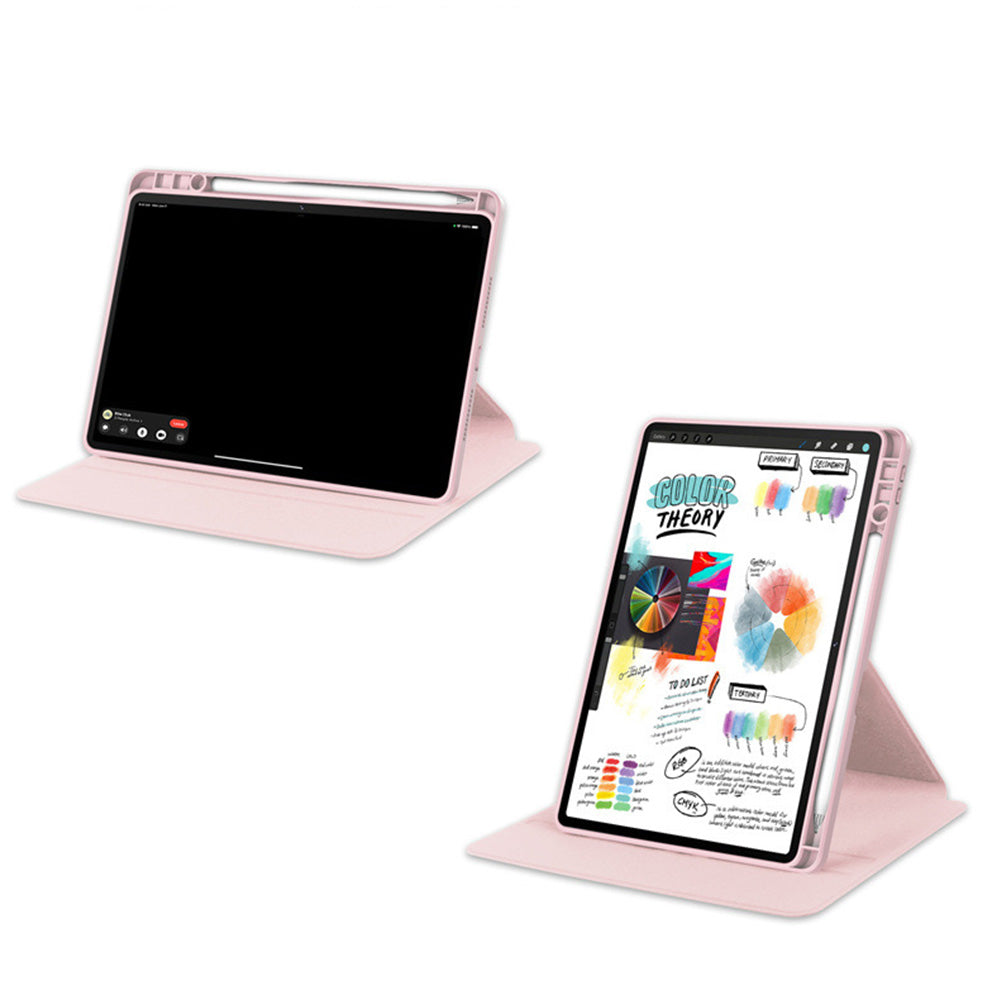 Tablet Case for Lenovo Idea Tab 11 2025 with Pen Slot-Pink
