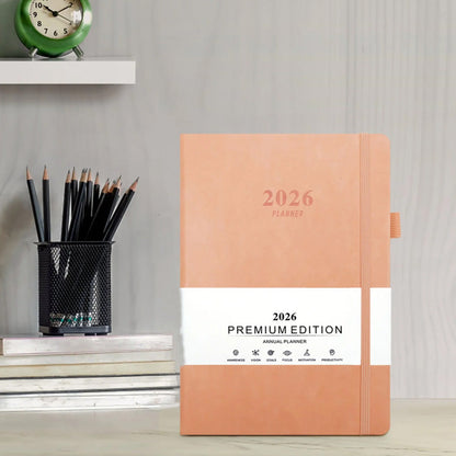 2026â€?027 Monthly Planner Calendar Pink