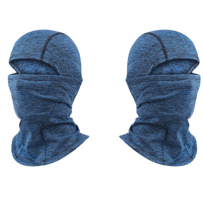 Ski Motorcycle Cycling Balaclava Full Face Windproof Mask for Winter Outdoor Activities Blue