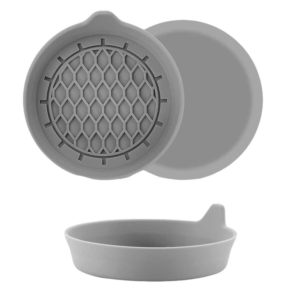 4PCS Universal Car Auto Cup Holder Anti Slip Insert Coaster Car Accessories-Grey