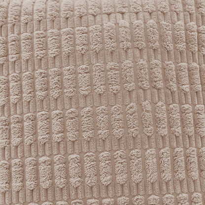 2Pcs Set Throw Pillow Covers Neutral Decorative Pillowcase for Couch Bed Sofa Light Brown