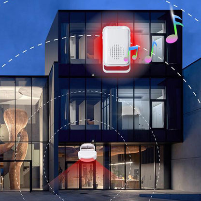 Motion Sensor Welcome Doorbell Wireless Motion Detector Alarm for Home Store Business Caregiver Reminder Style 2