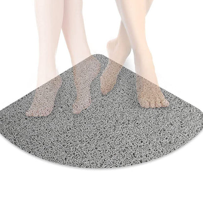 PVC Shower Mat Non-Slip Bath Mat Quick Drying Loofah Style Bathmat Style 2