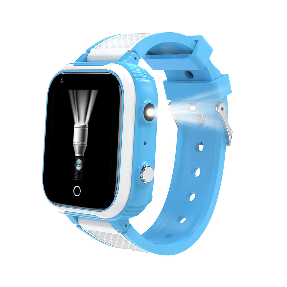 4G Kids Smart Watch SOS Video Phone Call Camera Smart Watches Kids Watch Blue