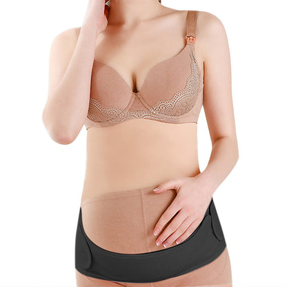 Adjustable Pregnancy Belly Band Breathable Maternity Belt Back Pelvic Support-Black