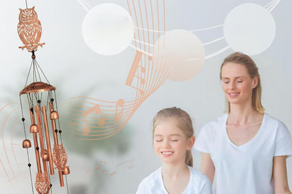 Wind Chime for Outside Patio Garden -Owl