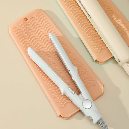 2-Pack Heat Resistant Silicone Pouch ââ‚?For Hair Styling Tools Storage Nude