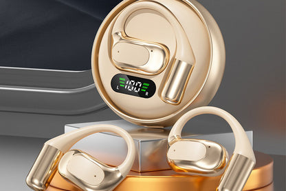 AI Translation Earbuds Real Time 138 Language Translator Earbuds with iOS Android-Gold