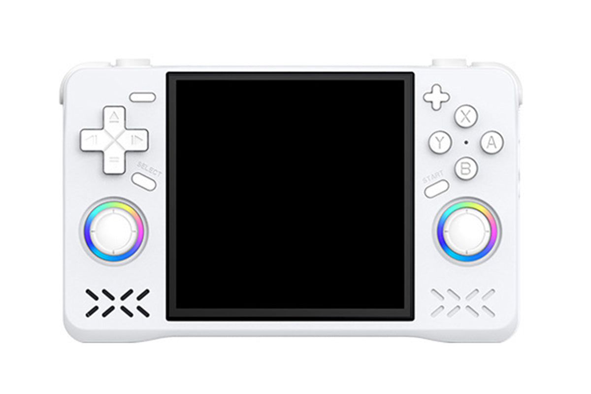 128G Handheld Game Syestem Portable Retro Game Player with Dual Joysticks -White