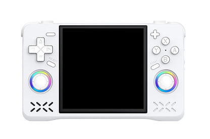 128G Handheld Game Syestem Portable Retro Game Player with Dual Joysticks -White