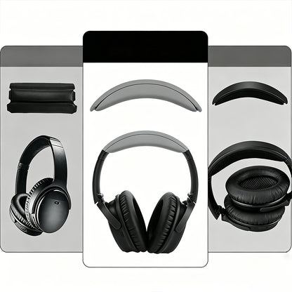 Replacement Headband Cushion for Bose QC35 QC35 II QC45 with Screwdriver-Grey