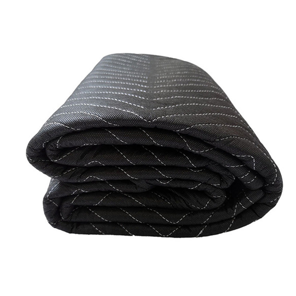 Non-woven Moving Blankets Furniture Packing Pads for Moving and Storage Black