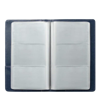 120-Slot Capacity Business Card Holder Album-Dark Blue