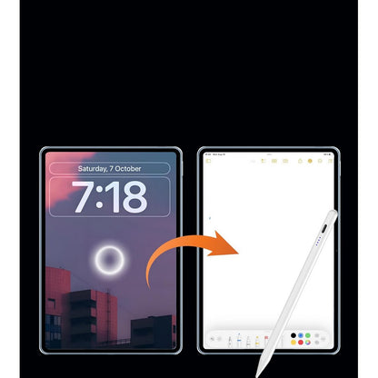 Stylus Pen for iPad A16 11 10 9 8 7 6 iPad mini 7 6 5 with 2 Tips-White