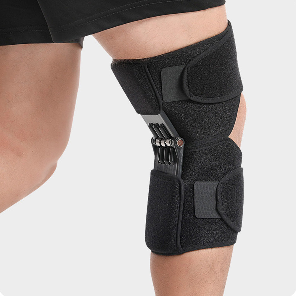 Pair of Adjustable Knee Pads Knee Stabilizer Braces with Springs