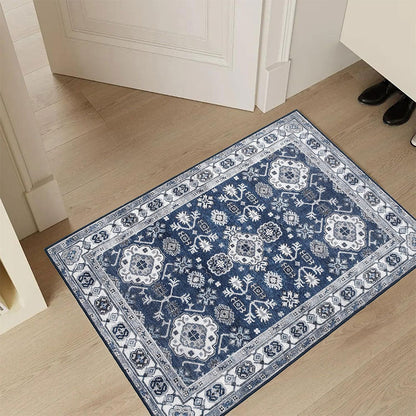 Vintage Boho Floor Mat Washable Non Slip Rugs for Living Room Bedroom Entryways Style 4