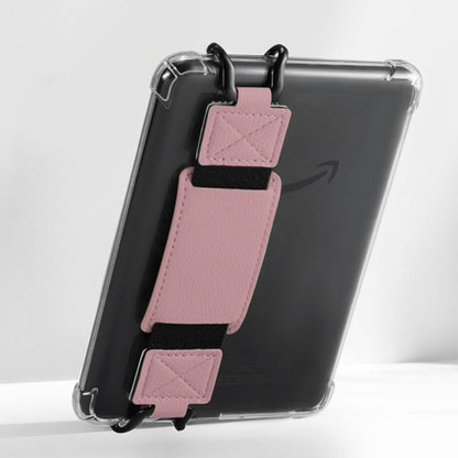 Secure Hand Strap for 6-8 inch Kindle Kobo Voyaga Lenovo E-Book Tablet-Pink